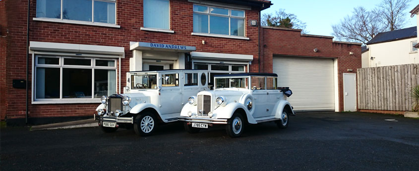 David Andrews wedding cars building